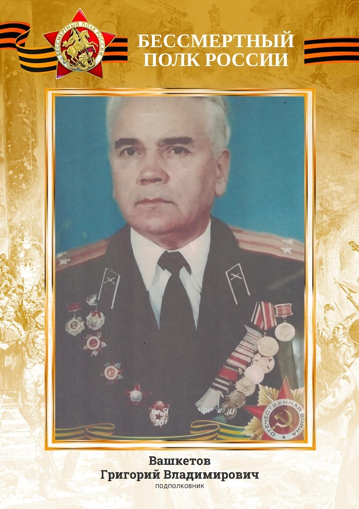 Вашкетов Григорий Владимирович.